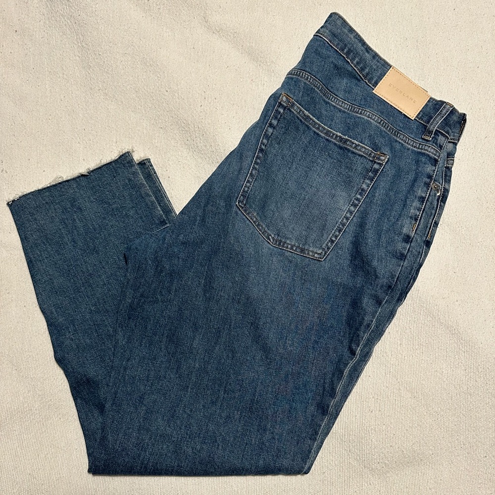 The Curvy Cheeky Straight Jean by Everlane